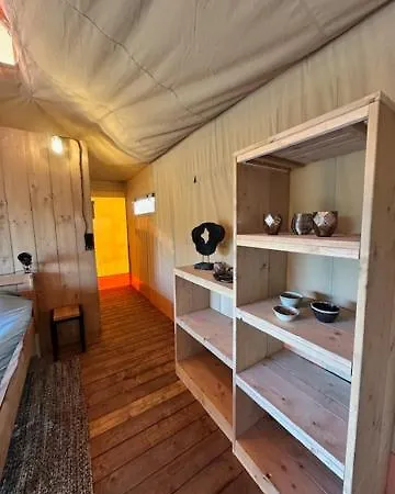 Safari At Back To Basic Luxury tent *