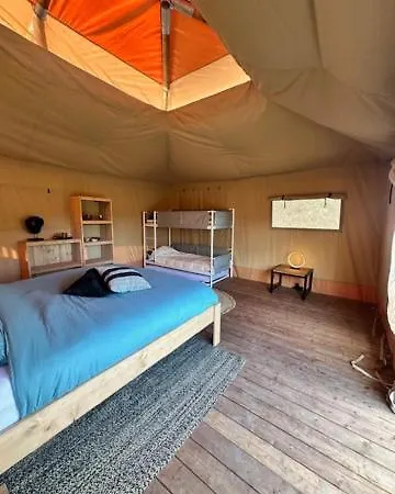 Safari At Back To Basic Luksustelt Zwaanshoek